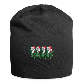 Mexique Mexique Cadeau mexicain Flag Football - Bonnet en jersey - noir - Devant