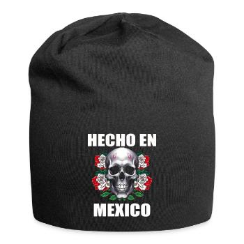 Mexico Mexico Mexican Gift Flag Football - Jersey Beanie - black - Front