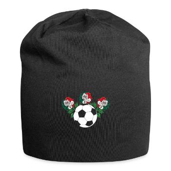 Mexico Mexico Mexican Gift Flag Football - Jersey Beanie - black - Front