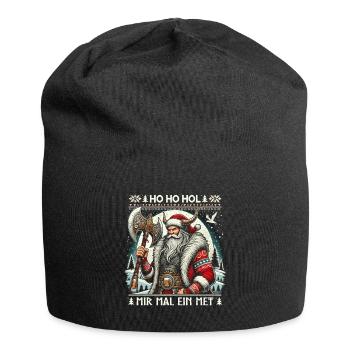 Ho Ho Prenons un hydromel - Bonnet en jersey - noir - Devant