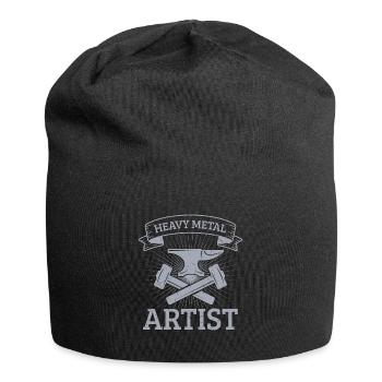 Idée cadeau de forgeage d’artiste de heavy metal - Bonnet en jersey - noir - Devant