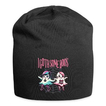 Halloween Goth Girl I Goth Some Boo’s - Bonnet en jersey - noir - Devant