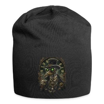 Steampunk Pestilence Plague Doctor - Jersey-Beanie - Schwarz - Vorne
