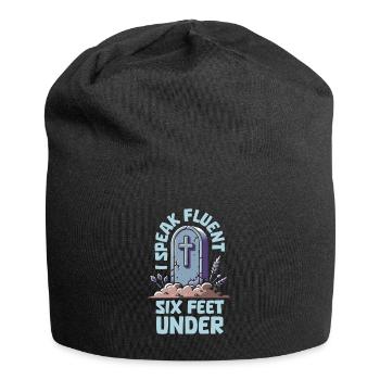 Gravedigger Funeral Assistant - Jersey Beanie - black - Front