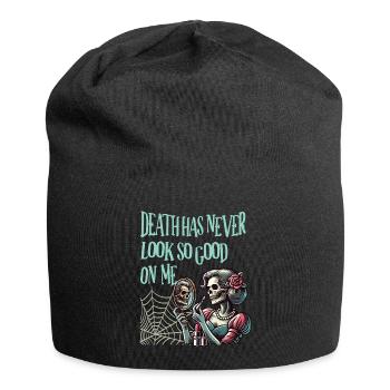 Death has never looked so good on me - Jersey Beanie - black - Front