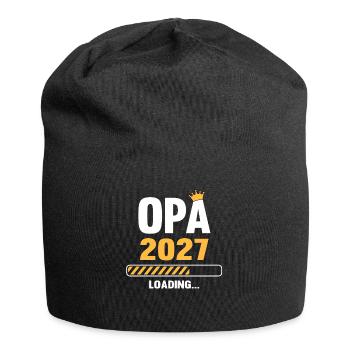 Opa 2027 Loading - Jersey-Beanie - Schwarz - Vorne