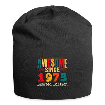 Génial depuis 1975 Anniversaire 50 ans - Bonnet en jersey - noir - Devant