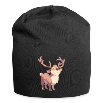 Caribou Karibus Karibu - Jersey-Beanie - Schwarz - Vorne