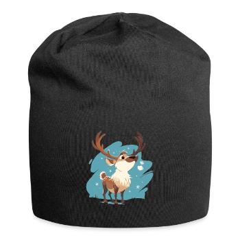 Caribou Karibus Karibu - Jersey-Beanie - Schwarz - Vorne