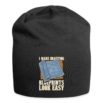 Author - Jersey Beanie - black - Front