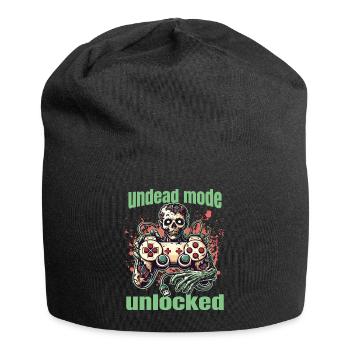 Zombie Gaming Controller: Untoter Modus - Jersey-Beanie - Schwarz - Vorne
