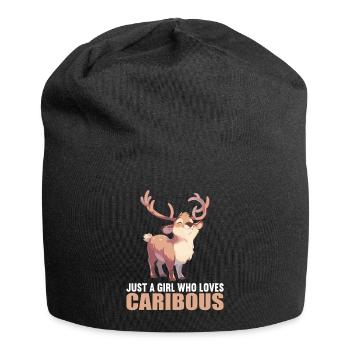 Caribou Karibus Karibu - Jersey-Beanie - Schwarz - Vorne