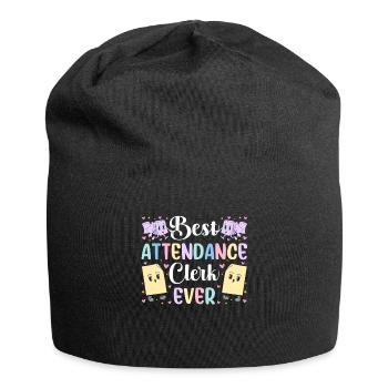 Attendance Secretary - Jersey Beanie - black - Front