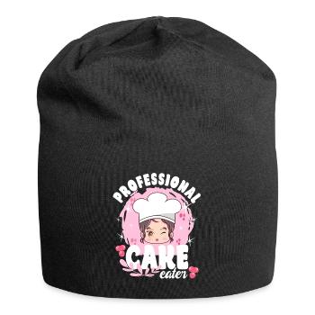 Pâtissier Amateur de Gâteau Professionnel Cadeau - Bonnet en jersey - noir - Devant