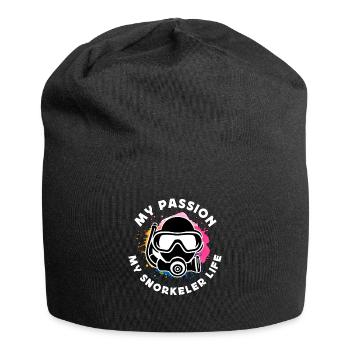 Snorkeling My Passion My Snorkeler Water Sports - Jersey Beanie - black - Front