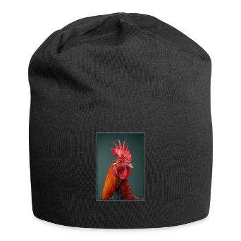 Coq Coqs Coq - Bonnet en jersey - noir - Devant