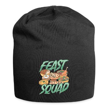 Escouade de traiteur - Bonnet en jersey - noir - Devant