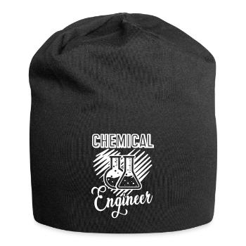 Chemical Engineer Chemical Engineer Heart - Jersey Beanie - black - Front
