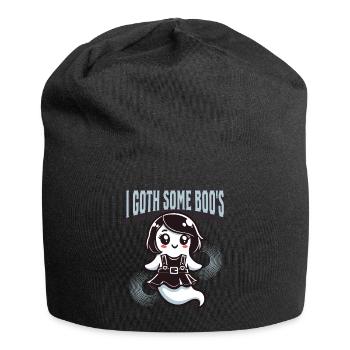 Halloween Gothic Girl I Got Boo’s - Bonnet en jersey - noir - Devant