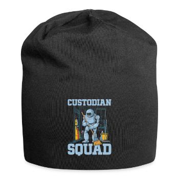 Custodian Bank Cadre - Jersey Beanie - black - Front