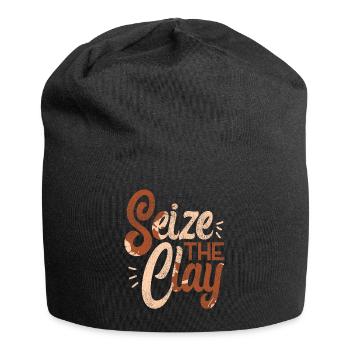 Poterie Céramique Artiste Pun Seize - Bonnet en jersey - noir - Devant