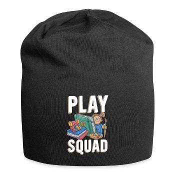 Brigade de garde d’enfants - Bonnet en jersey - noir - Devant