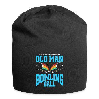 Boule de bowling Bowler - Bonnet en jersey - noir - Devant