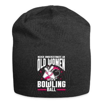Boule de bowling Bowler - Bonnet en jersey - charbon - Devant