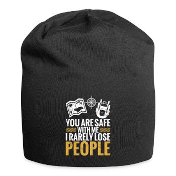 Tour Guide "With Me You're Safe, I - Jersey Beanie - black - Front