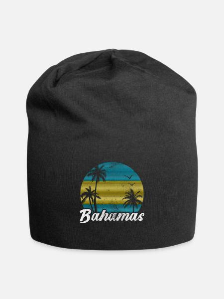 Bahamas - Jersey-Beanie - Schwarz