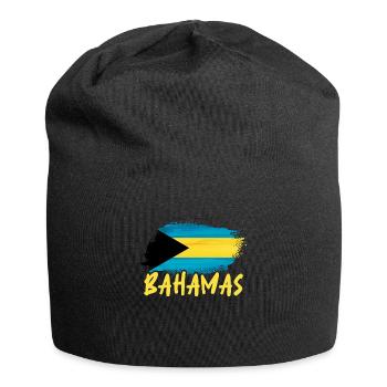 Bahamas Île des Caraïbes Cadeau d’été de l’Atlantique - Bonnet en jersey - noir - Devant