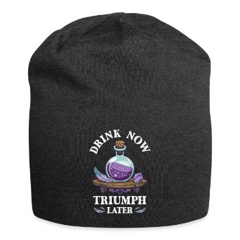 Zaubertrank Fantasy Enthusiasten RPG Gamer - Jersey-Beanie - Anthrazit - Vorne