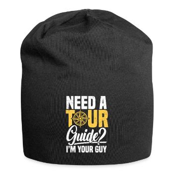 Need a guide? I'm your type - Jersey Beanie - black - Front