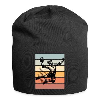 Handball Handballer - Jersey-Beanie - Schwarz - Vorne