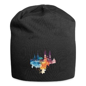 Élan - Bonnet en jersey - noir - Devant
