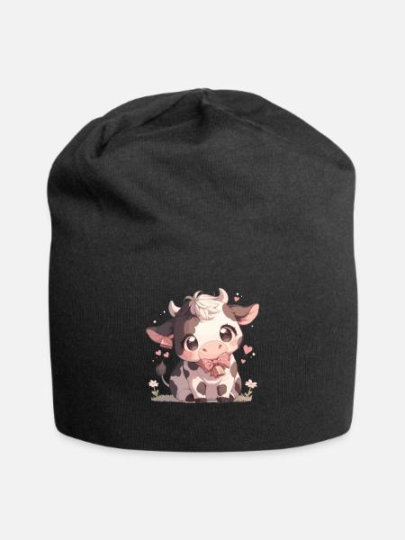 Vaches Vache - Bonnet en jersey - noir