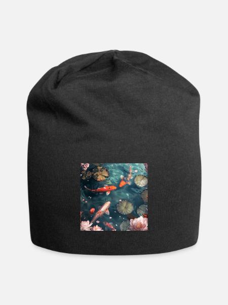 Japan - Jersey-Beanie - Schwarz