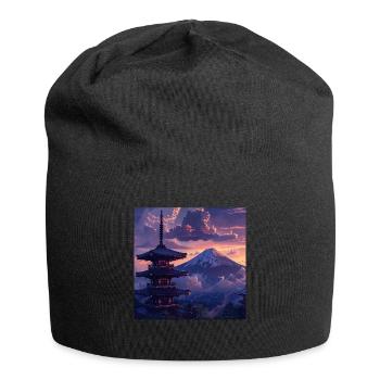 Japan - Jersey-Beanie - Schwarz - Vorne