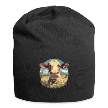 Vaches Vache - Bonnet en jersey - noir - Devant
