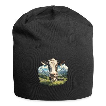 Vaches Vache - Bonnet en jersey - noir - Devant