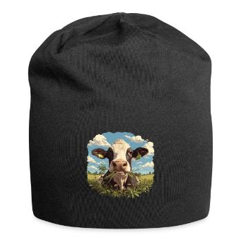 Vaches Vache - Bonnet en jersey - noir - Devant