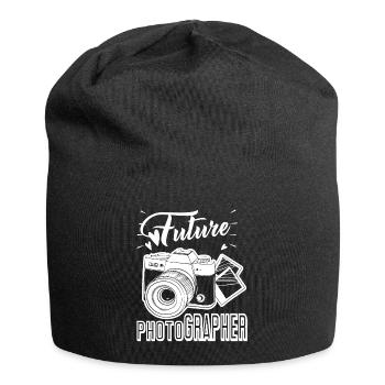 Photographer Future Photographer - Jersey Beanie - black - Front