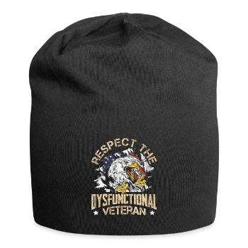 Veteran Medicated Dysfunctional - Jersey-Beanie - Schwarz - Vorne