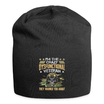 Veteran Medicated Dysfunctional - Jersey-Beanie - Schwarz - Vorne