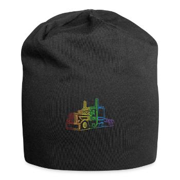 Trucker LGBT Rainbow Trucker Legends Truckie - Jersey Beanie - black - Front