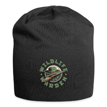 Équipe de superviseur de chasse - Bonnet en jersey - noir - Devant