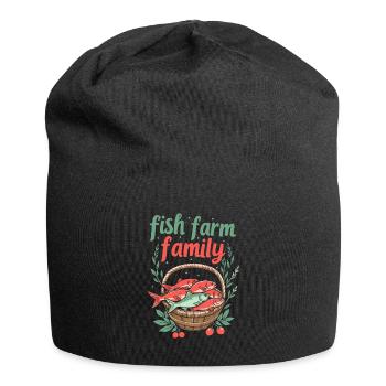 Fish farmer team - Jersey Beanie - black - Front