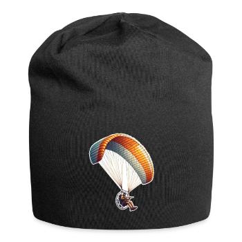 Motorschirm Paramotor - Jersey Beanie - black - Front