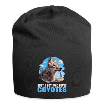 Kojoten Kojote - Jersey-Beanie - Schwarz - Vorne
