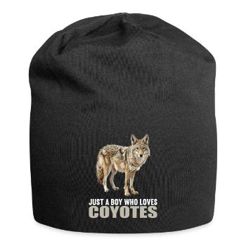 Kojoten Kojote - Jersey-Beanie - Schwarz - Vorne
